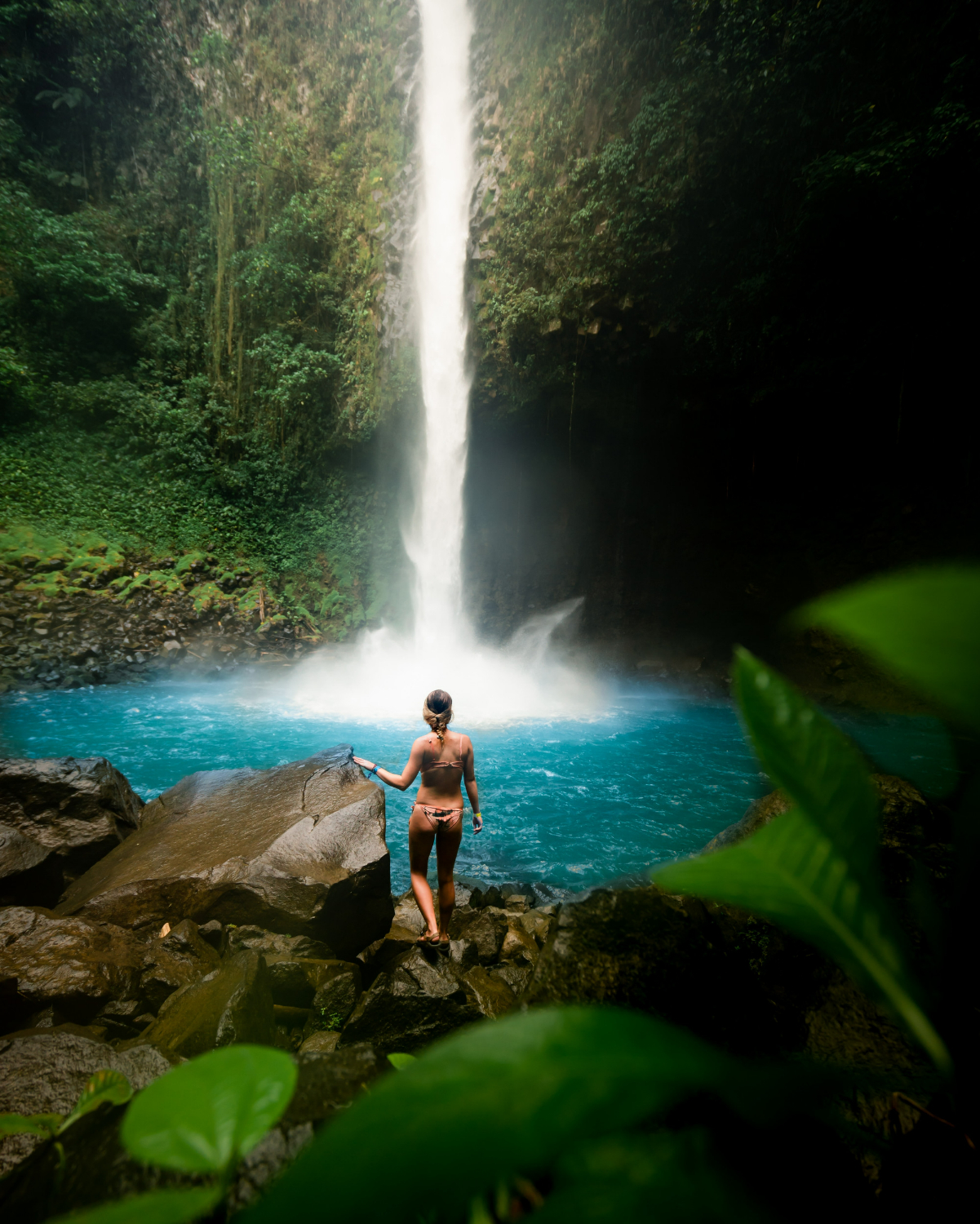 Visita Cascadas en La Fortuna